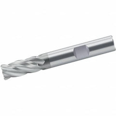 Walter-Prototyp - 18mm, 32mm LOC, 18mm Shank Diam, 92mm OAL, 4 Flute, Solid Carbide Square End Mill - Single End, TiAlN/TiAl Finish, Spiral Flute, 35/38° Helix, Centercutting, Right Hand Cut, Right Hand Flute - Americas Industrial Supply