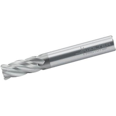 Walter-Prototyp - 10mm, 4 Flute, Single End, Solid Carbide, 1mm Corner Radius End Mill - 72mm OAL, Right Hand Flute, 22mm LOC, Right Hand Cut - Americas Industrial Supply