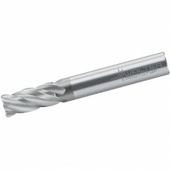 Walter-Prototyp - 8mm, 4 Flute, Single End, Solid Carbide, 1mm Corner Radius End Mill - 63mm OAL, Right Hand Flute, 19mm LOC, Right Hand Cut - Americas Industrial Supply