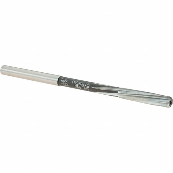 Walter-Titex - 4.02mm Cobalt 6 Flute Chucking Reamer - Americas Industrial Supply