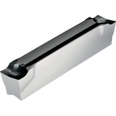 Walter - 1E200N020GX CF5 Grade WSM33, 2mm Cutting Width Carbide Grooving Insert - Neutral, 0.2mm Corner Radius, TiAlN/Al2O3/ZrCN Finish - Americas Industrial Supply