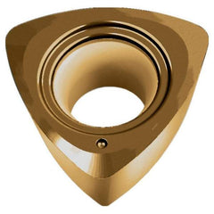 Walter - P26337R10 Grade WKP35S Carbide Milling Insert - TiCN/Al2O3/TiCN Finish, 1/8" Thick, 0.266" Inscribed Circle, 0.79mm Corner Radius - Americas Industrial Supply