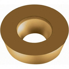 Walter - RDHX2006M0 A27 Grade WKP35S Carbide Milling Insert - TiCN/Al2O3/TiCN Finish, 0.235" Thick, 20mm Inscribed Circle - Americas Industrial Supply