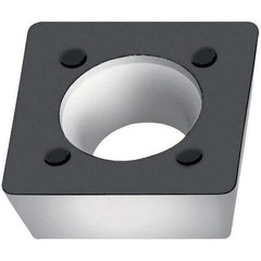 Walter - SPMW09T308 A57 Grade WAK15 Carbide Milling Insert - TiCN/Al2O3/TiN Finish, 0.1563" Thick, 3/8" Inscribed Circle, 0.8mm Corner Radius - Americas Industrial Supply