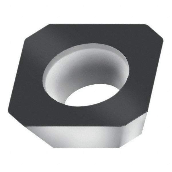 Walter - SEHW1204 Grade WTP35 Carbide Milling Insert - TiCN/TiN Finish, 0.1874" Thick, 1/2" Inscribed Circle, 0.8mm Corner Radius - Americas Industrial Supply
