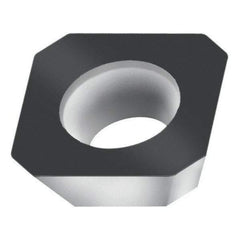 Walter - SEHW1204 Grade WTP35 Carbide Milling Insert - TiCN/TiN Finish, 0.1874" Thick, 1/2" Inscribed Circle, 0.8mm Corner Radius - Americas Industrial Supply
