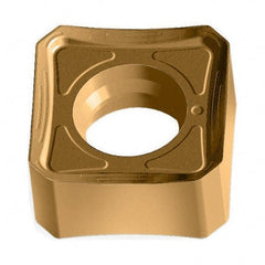 Walter - SNGX1205 F67 Grade WAK15 Carbide Milling Insert - TiCN/Al2O3/TiN Finish, 0.252" Thick, 1/2" Inscribed Circle - Americas Industrial Supply