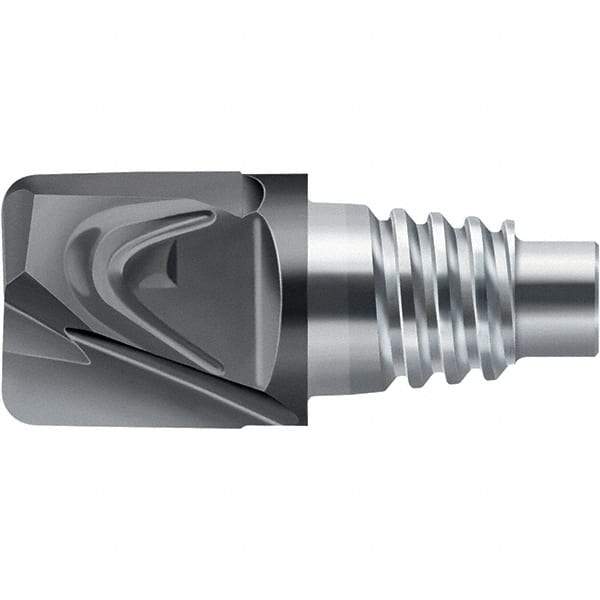 Walter-Prototyp - H1E Carbide End Milling Tip Insert - TiAlN Finish, 2 Flutes, 16mm Cutting Diam, 13mm Depth of Cut, 18.1mm Extension, 0.0394" Cnr Rad - Americas Industrial Supply