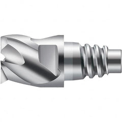 Walter-Prototyp - H6E Carbide End Milling Tip Insert - Uncoated, 3 Flutes, 25mm Cutting Diam, 13.5mm Depth of Cut, 25.6mm Extension - Americas Industrial Supply
