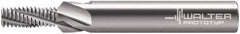 Walter-Prototyp - 0.1614" Cutting Diam, 3 Flute, Solid Carbide Helical Flute Thread Mill - Internal Thread, 10.4mm LOC, 57mm OAL, 6mm Shank Diam - Americas Industrial Supply