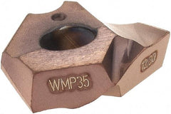 Walter - Series P6003, 12.3mm Diam Grade WMP35 Replaceable Drill Tip - Carbide, TiAlN Finish - Americas Industrial Supply