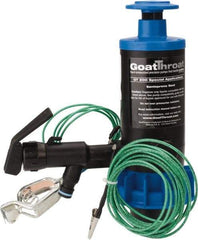 GoatThroat Pumps - 3/8" Outlet, 4 GPM, Polypropylene Hand Operated Transfer Pump - 56" OAL, For up to 55 Gal Drums, For Class I & II Flammable & Combustible Liquids - Americas Industrial Supply