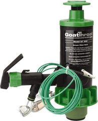 GoatThroat Pumps - 3/8" Outlet, 4 GPM, Polypropylene Hand Operated Transfer Pump - 56" OAL, For up to 55 Gal Drums, For Class I & II Flammable & Combustible Liquids - Americas Industrial Supply