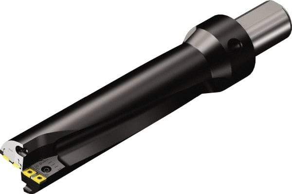Sandvik Coromant - 11.3232" Max Drill Depth, 3.07317xD, 82mm Diam, Indexable Insert Drill - 2 Inserts, 2" Shank Diam, Flange Shank - Americas Industrial Supply