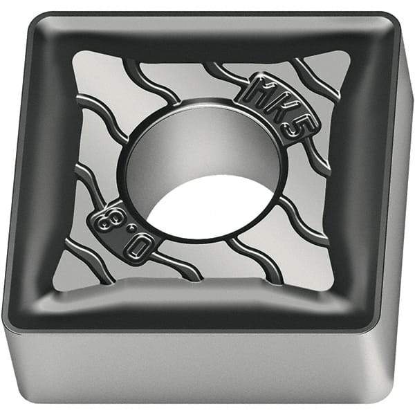 Walter - SNMG322 MK5 Grade WKK10S Carbide Turning Insert - TiCN/Al2O3/TiCN Finish, 90° Square, 3/8" Inscr Circle, 1/8" Thick, 1/32" Corner Radius - Americas Industrial Supply