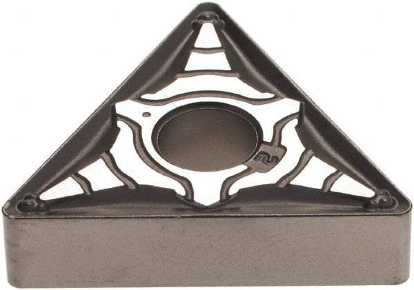 Walter - TNMG432 MP5 Grade WPP30S Carbide Turning Insert - TiCN/Al2O3/TiN Finish, 60° Triangle, 1/2" Inscr Circle, 3/16" Thick, 1/32" Corner Radius - Americas Industrial Supply