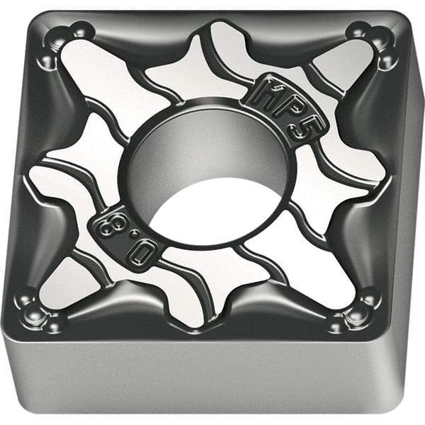 Walter - SNMG433 MP5 Grade WPP20S Carbide Turning Insert - TiCN/Al2O3/TiN Finish, 90° Square, 1/2" Inscr Circle, 3/16" Thick, 3/64" Corner Radius - Americas Industrial Supply