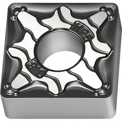 Walter - SNMG433 MP5 Grade WPP20S Carbide Turning Insert - TiCN/Al2O3/TiN Finish, 90° Square, 1/2" Inscr Circle, 3/16" Thick, 3/64" Corner Radius - Americas Industrial Supply