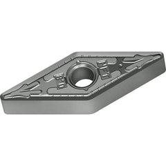 Walter - VNGG332 NFT Grade WS10 Carbide Turning Insert - Uncoated, 35° Diamond, 3/8" Inscr Circle, 3/16" Thick, 1/32" Corner Radius - Americas Industrial Supply