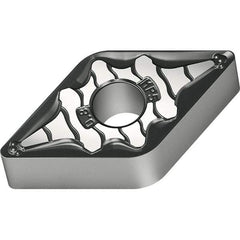 Walter - DNMG443 MP5 Grade WPP10S Carbide Turning Insert - TiCN/Al2O3/TiN Finish, 55° Diamond, 1/2" Inscr Circle, 1/4" Thick, 3/64" Corner Radius - Americas Industrial Supply