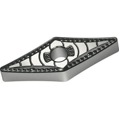 Walter - VNMG332 MP3 Grade WPP20S Carbide Turning Insert - TiCN/Al2O3/TiN Finish, 35° Diamond, 3/8" Inscr Circle, 3/16" Thick, 1/32" Corner Radius - Americas Industrial Supply