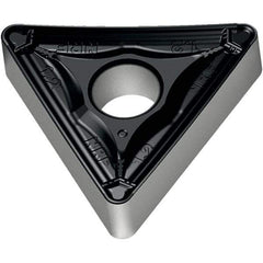 Walter - TNMM434 NRF Grade WPP20S Carbide Turning Insert - TiCN/Al2O3/TiN Finish, 60° Triangle, 1/2" Inscr Circle, 3/16" Thick, 1/16" Corner Radius - Americas Industrial Supply