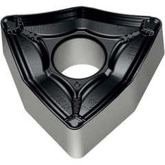 Walter - WNMM543 NRF Grade WPP20S Carbide Turning Insert - TiCN/Al2O3/TiN Finish, 80° Trigon, 5/8" Inscr Circle, 1/4" Thick, 3/64" Corner Radius - Americas Industrial Supply