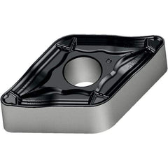 Walter - DNMM442 NRF Grade WPP20S Carbide Turning Insert - TiCN/Al2O3/TiN Finish, 55° Diamond, 1/2" Inscr Circle, 1/4" Thick, 1/32" Corner Radius - Americas Industrial Supply