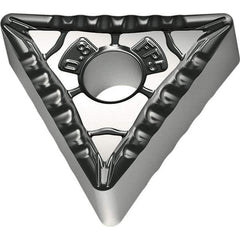 Walter - TNMG221 FP5 Grade WPP10S Carbide Turning Insert - TiCN/Al2O3/TiN Finish, 60° Triangle, 1/4" Inscr Circle, 1/8" Thick, 1/64" Corner Radius - Americas Industrial Supply