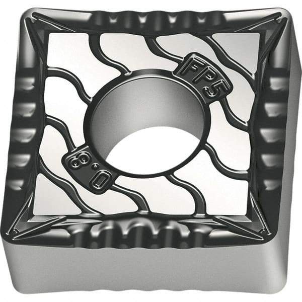Walter - SNMG322 FP5 Grade WPP20S Carbide Turning Insert - TiCN/Al2O3/TiN Finish, 90° Square, 3/8" Inscr Circle, 1/8" Thick, 1/32" Corner Radius - Americas Industrial Supply