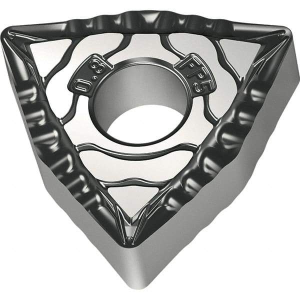 Walter - WNMG331 FP5 Grade WPP20S Carbide Turning Insert - TiCN/Al2O3/TiN Finish, 80° Trigon, 3/8" Inscr Circle, 3/16" Thick, 1/64" Corner Radius - Americas Industrial Supply