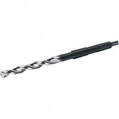 Walter-Titex - 15.5mm, 2MT 130° Point Cobalt Taper Shank Drill Bit - Bright/Oxide Finish, 120mm Flute Length, 218mm OAL, Parabolic Flute, Series A4247 - Americas Industrial Supply