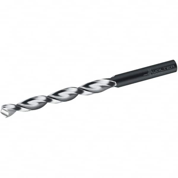 Walter-Titex - 15.1mm 130° Cobalt Jobber Drill - Oxide Finish, Right Hand Cut, Parabolic Flute, Straight Shank, 178mm OAL, Alpha XE Point - Americas Industrial Supply