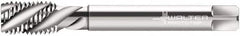 Walter-Prototyp - M20x2.50 Metric 4 Flute 6H Modified Bottoming Spiral Flute Tap - Cobalt, Bright Finish, 140mm OAL, Left Hand Flute, Left Hand Thread, Series P205698 - Americas Industrial Supply