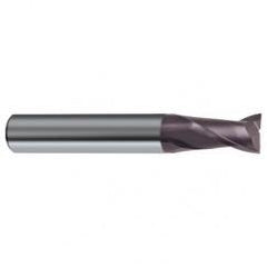4mm Dia. x 54mm Overall Length 2-Flute Square End Solid Carbide SE End Mill-Round Shank-Center Cut-Firex - Americas Industrial Supply