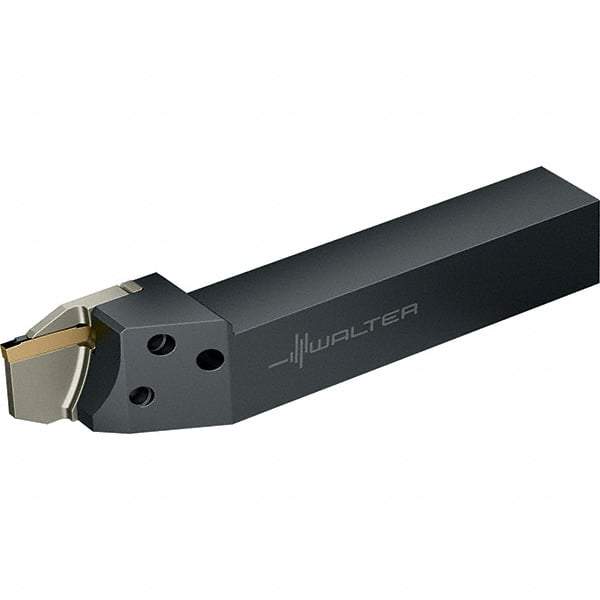 Walter - External Thread, 0.8268" Max Depth of Cut, 4mm Min Groove Width, 182mm OAL, Right Hand Indexable Grooving Cutoff Toolholder - 32mm Shank Height x 25mm Shank Width, GX24-3.. Insert Style, NCBE Toolholder Style - Americas Industrial Supply