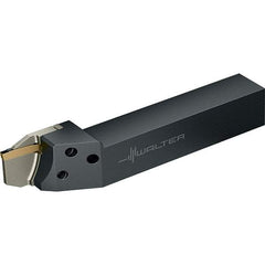 Walter - External Thread, 0.4724" Max Depth of Cut, 2mm Min Groove Width, 123mm OAL, Right Hand Indexable Grooving Cutoff Toolholder - 20mm Shank Height x 20mm Shank Width, GX16-1.. Insert Style, NCAE Toolholder Style - Americas Industrial Supply