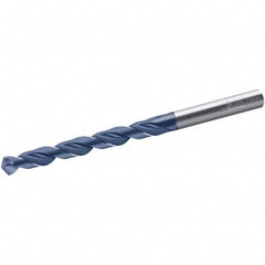 Walter-Titex - 5mm 118° Cobalt Jobber Drill - TiNAl Finish, Right Hand Cut, Spiral Flute, Straight Shank, 86mm OAL, VA Inox Point - Americas Industrial Supply