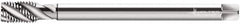 Walter-Prototyp - M16x2.00 Metric 3 Flute 6H Modified Bottoming Spiral Flute Tap - Cobalt, Bright Finish, 220mm OAL, Right Hand Flute, Right Hand Thread, Series P2056935 - Americas Industrial Supply