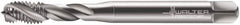 Walter-Prototyp - M5x0.80 Metric 3 Flute 6H Modified Bottoming Spiral Flute Tap - Cobalt, Bright Finish, 70mm OAL, Right Hand Flute, Right Hand Thread, Series 7051770 - Exact Industrial Supply