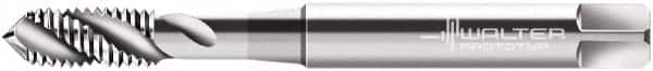 Walter-Prototyp - M5x0.80 Metric 3 Flute 4H Modified Bottoming Spiral Flute Tap - Cobalt, Bright Finish, 70mm OAL, Right Hand Flute, Right Hand Thread, Series P20509 - Exact Industrial Supply