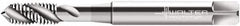 Walter-Prototyp - M5x0.80 Metric 3 Flute 4H Modified Bottoming Spiral Flute Tap - Cobalt, Bright Finish, 70mm OAL, Right Hand Flute, Right Hand Thread, Series P20509 - Exact Industrial Supply