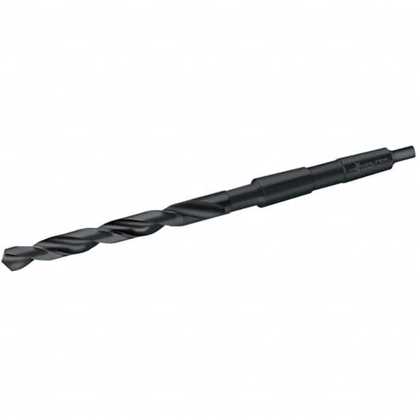 Walter-Titex - 11.9mm, 1MT 118° Point High Speed Steel Taper Shank Drill Bit - Americas Industrial Supply
