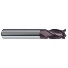 12mm Dia. x 73mm Overall Length 4-Flute Square End Solid Carbide SE End Mill-Round Shank-Center Cut-Firex - Americas Industrial Supply