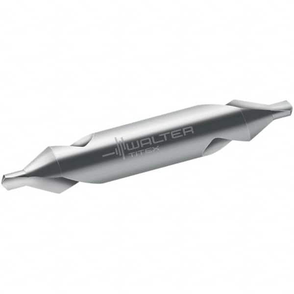 Walter-Titex - Metric Plain Cut 60° Incl Angle High Speed Steel Combo Drill & Countersink - Americas Industrial Supply