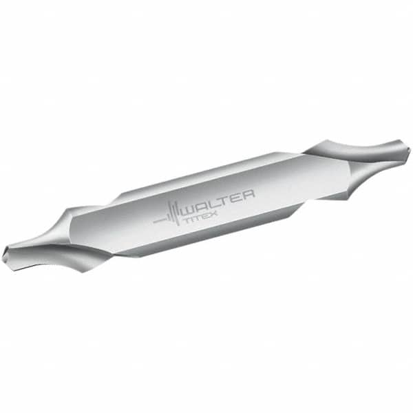 Walter-Titex - Metric Radius Cut 60° Incl Angle High Speed Steel Combo Drill & Countersink - Americas Industrial Supply