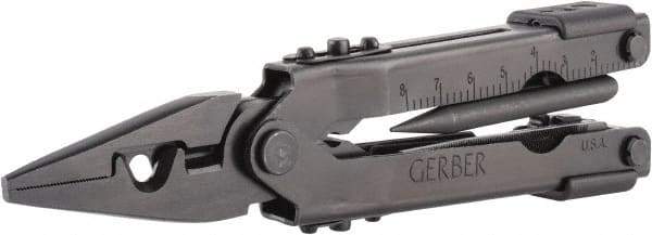 Gerber - 11 Piece, Multi-Tool Set - 6-1/2" OAL, 5-3/64" Closed Length - Americas Industrial Supply