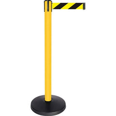 Tensator - Barrier Posts Type: Tensabarrier Post Post Color/Finish: Yellow - Americas Industrial Supply