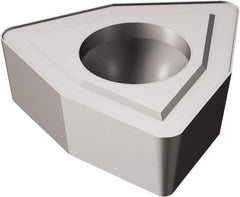 Sandvik Coromant - WCMX050308 53 H13A Grade Carbide Indexable Insert Drill - Uncoated, Trigon, 5/16" Inscr Circle, 0.1252" Thick, 0.0315" Cnr Rad, 7° Relief Angle - Americas Industrial Supply