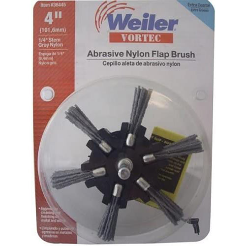 4 VORTEC ABRASVE FLAPBRSH - Americas Industrial Supply